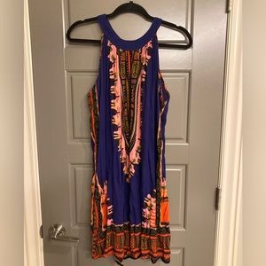 Sleeveless Boho Dress